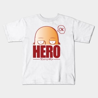Bald Hero OPM Anime Fanart Kids T-Shirt